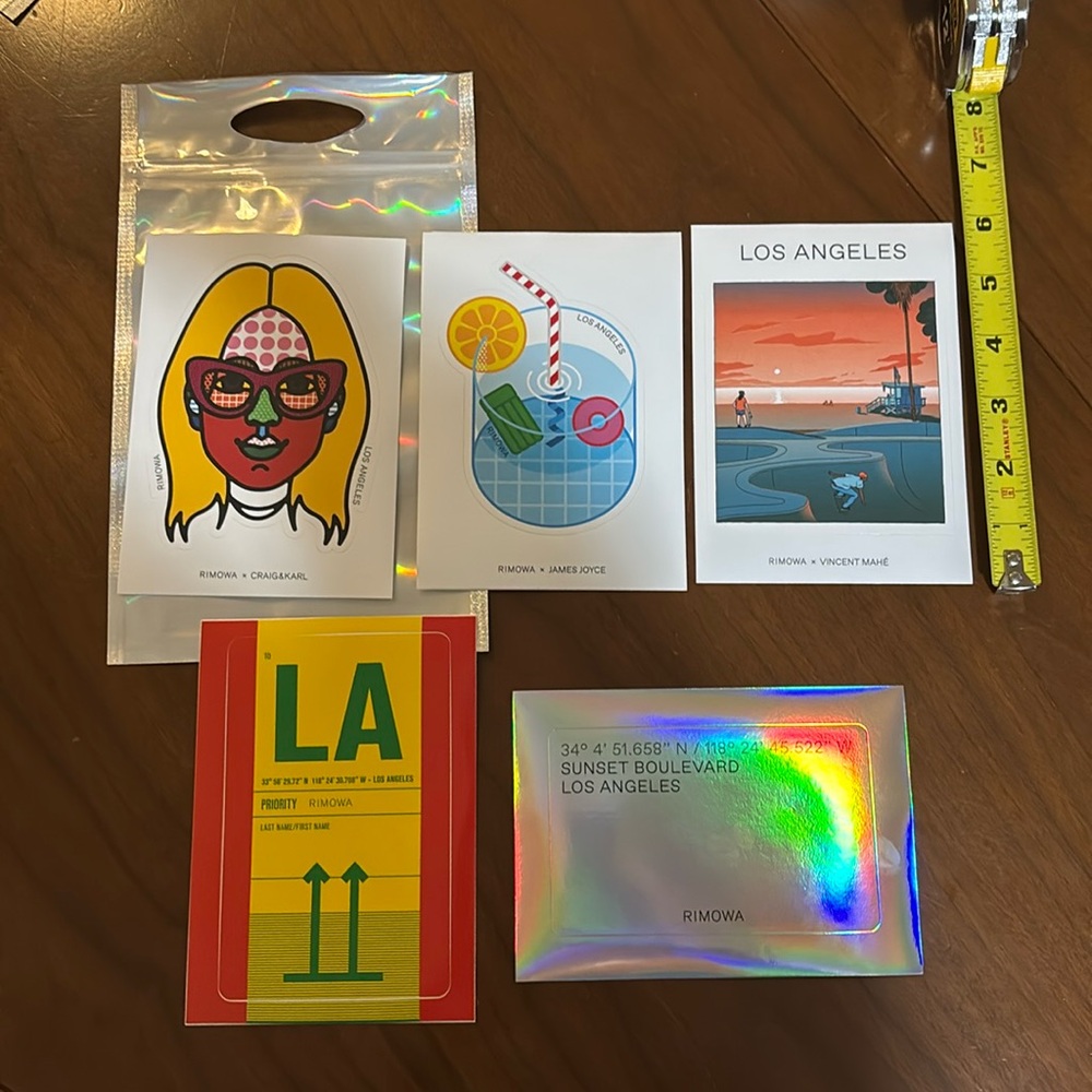 Rimowa Los Angeles Sticker Pack